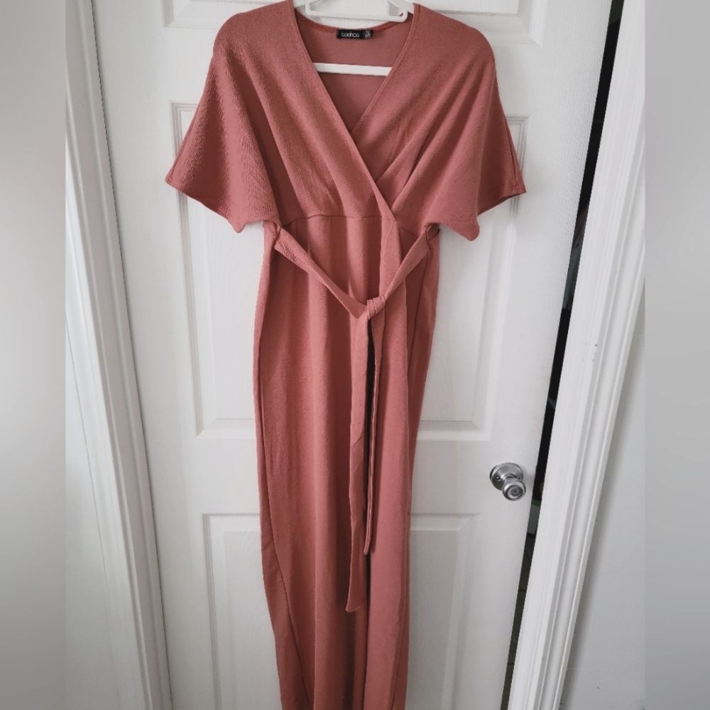 Maxi Dress with wrap neckline